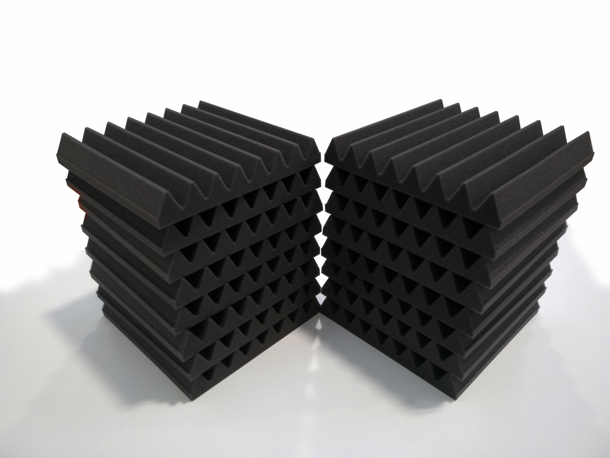 Procoustix Class 0 Black Foam Fire Rated Acoustic Foam Panels