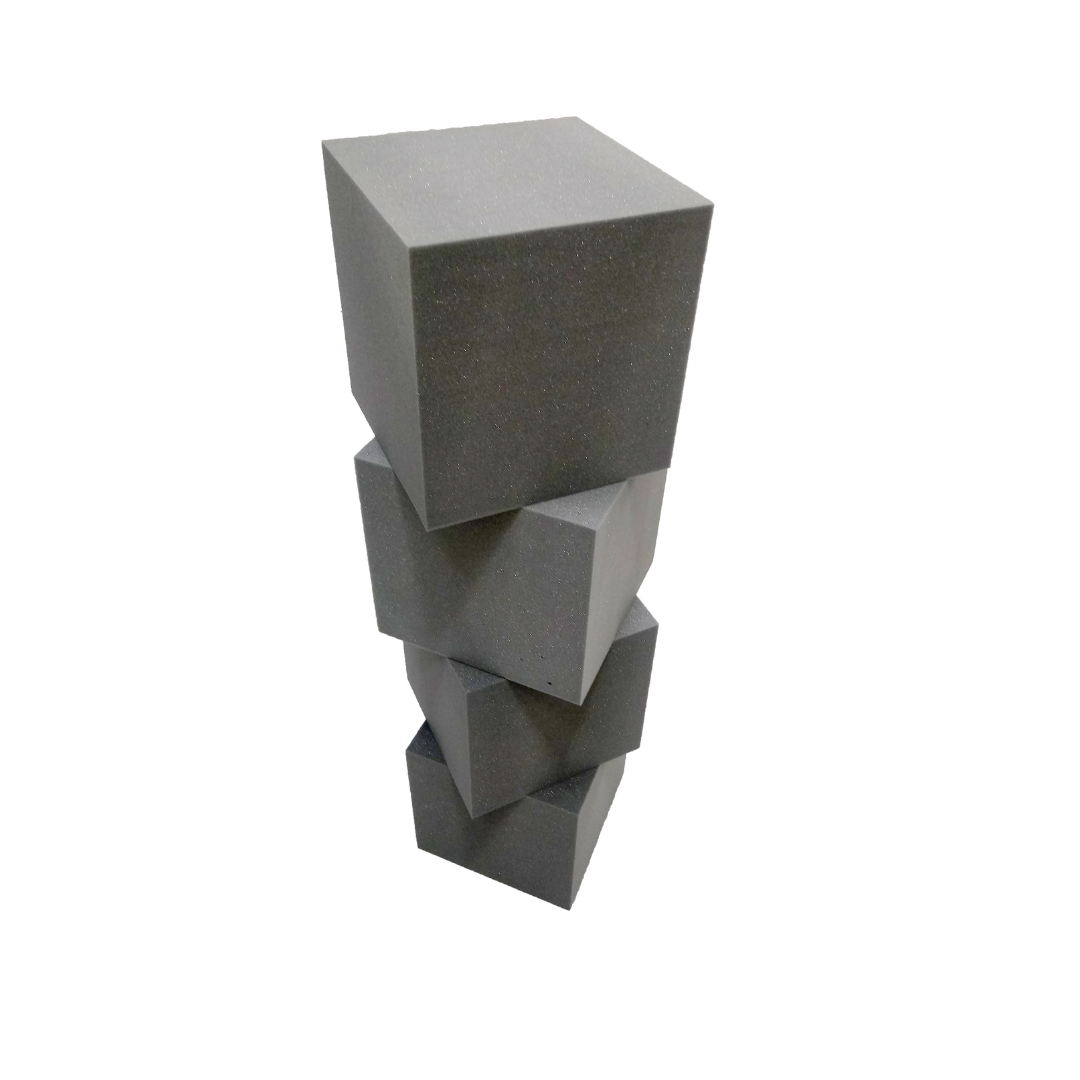 4x Corner Cubes 300x300x300mm Mid Grey