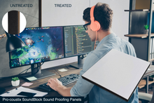 Load image into Gallery viewer, Pro-coustix SoundBlock Sound Proofing Panels Ideal For Music Studios &amp; Gaming Rooms
