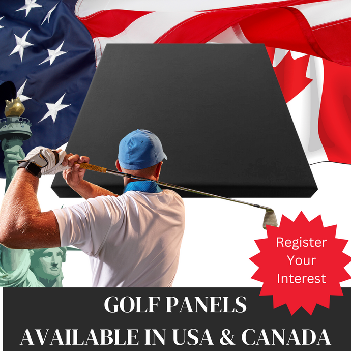 Golf Simulator Impact Protection Panels Soon Available In USA & Canada. Register Your Interest!