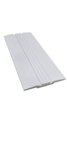 Class 0 Fire rated White Melaflex Ceiling Panels Baffles Curved Ridge 1200x500x 50mm B Grade For community halls and village halls