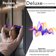 Load image into Gallery viewer, Pro-coustix Deluxe Faux Leather Acoustic wall panels