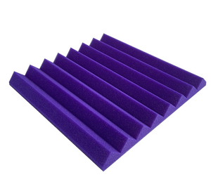 48 Pack Pro-coustix Echostop Purple high density, fire retardant, acoustic foam tiles for vocal booths gamers