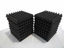 Load image into Gallery viewer, Pro-coustix Class 0 Black Foam Fire Rated Acoustic Foam Panels