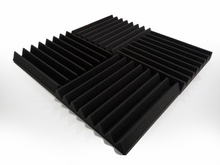 Load image into Gallery viewer, Pro-coustix Class 0 Black Foam Fire Rated Acoustic Foam Panels