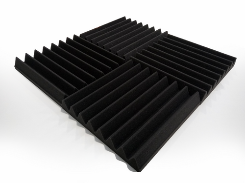 Pro-coustix Class 0 Black Foam Fire Rated Acoustic Foam Panels