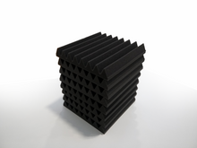 Load image into Gallery viewer, Pro-coustix Class 0 Black Foam Fire Rated Acoustic Foam Panels