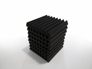 Pro-coustix Class 0 Black Foam Fire Rated Acoustic Foam Panels