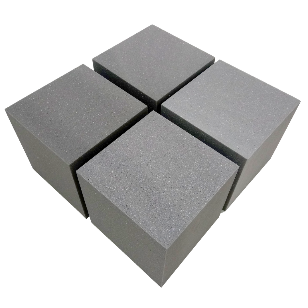 4x Corner Cubes 300x300x300mm Mid Grey