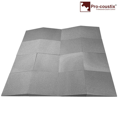 Pro-coustix Ultraflex Pro Raptor Acoustic Panels Foam Mid Grey