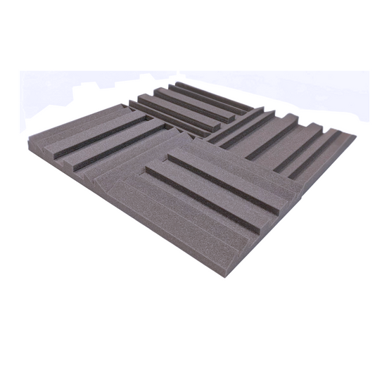 Pro-coustix Ultraflex Razor Acoustic Treatment Tiles 24pk Mid Grey