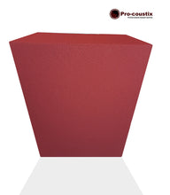 Load image into Gallery viewer, Pro-coustix Acoustiflex Fibreglass Corner Bass Traps Red