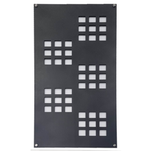 Load image into Gallery viewer, Lattice Diffuser Panel Black Premium acoustic treatment panels