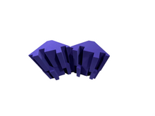 Load image into Gallery viewer, New! Purple Studio Pack Acoustic Treatment Kit 4x Bass Traps &amp; 24x Wedge Acoustic Tiles