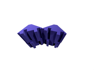 New! Purple Studio Pack Acoustic Treatment Kit 4x Bass Traps & 24x Wedge Acoustic Tiles