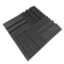 Load image into Gallery viewer, 24 Tiles Pro-coustix Ultraflex Razor Exclusive Design Acoustic Foam sound tiles