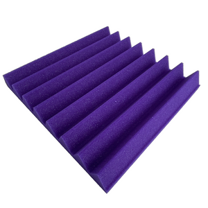 24 Pack Pro-coustix High Quality, Fire Retardant, Purple Acoustic foam tiles 300x300x45 mm