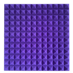 Pro-coustix Ultraflex Pyramid Acoustic Treatment Panels Purple