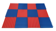Load image into Gallery viewer, Pro-coustix High Quality, Fire Retardant, Red Acoustic foam tiles 300x300x45 mm